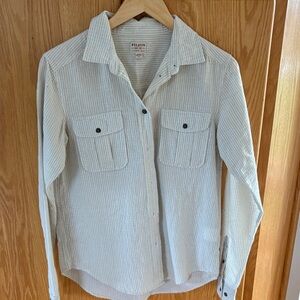 Filson Women’s Casual Striped Button Down Shirt